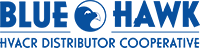 Blue Hawk HVAC Logo